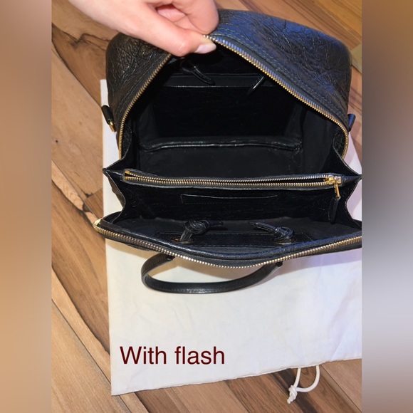 BALENCIAGA Leather Blanket Square Bag - Picture 14 of 16